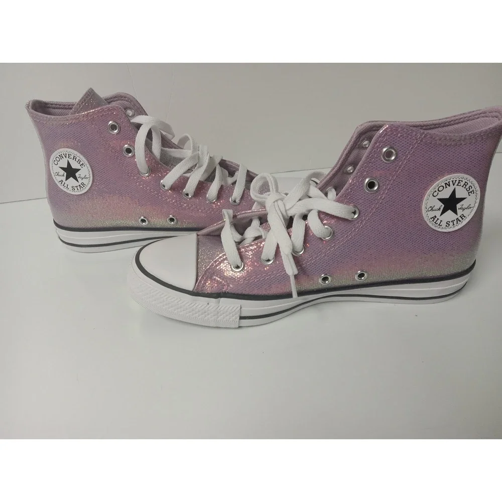 Converse All Star High Top Sneakers - Altitude Lilac size 6 Kid